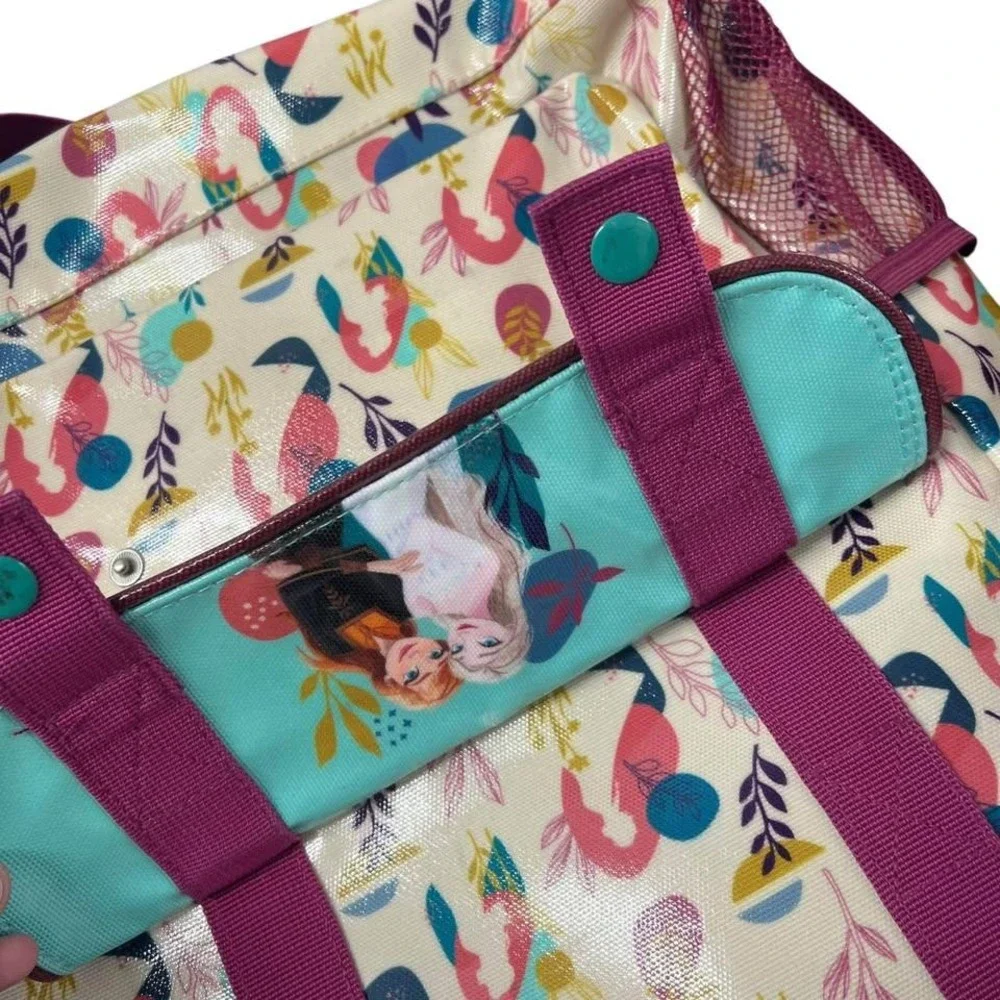 Disney Store Frozen 2 Anna & Elsa Backpack/Beach Bag So Sturdy‎ NICE